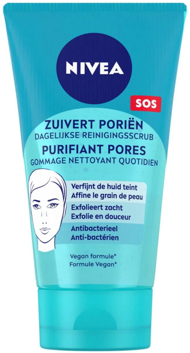 NIVEA Essentials Dagelijkse Scrub 150ml - 24 Stuks