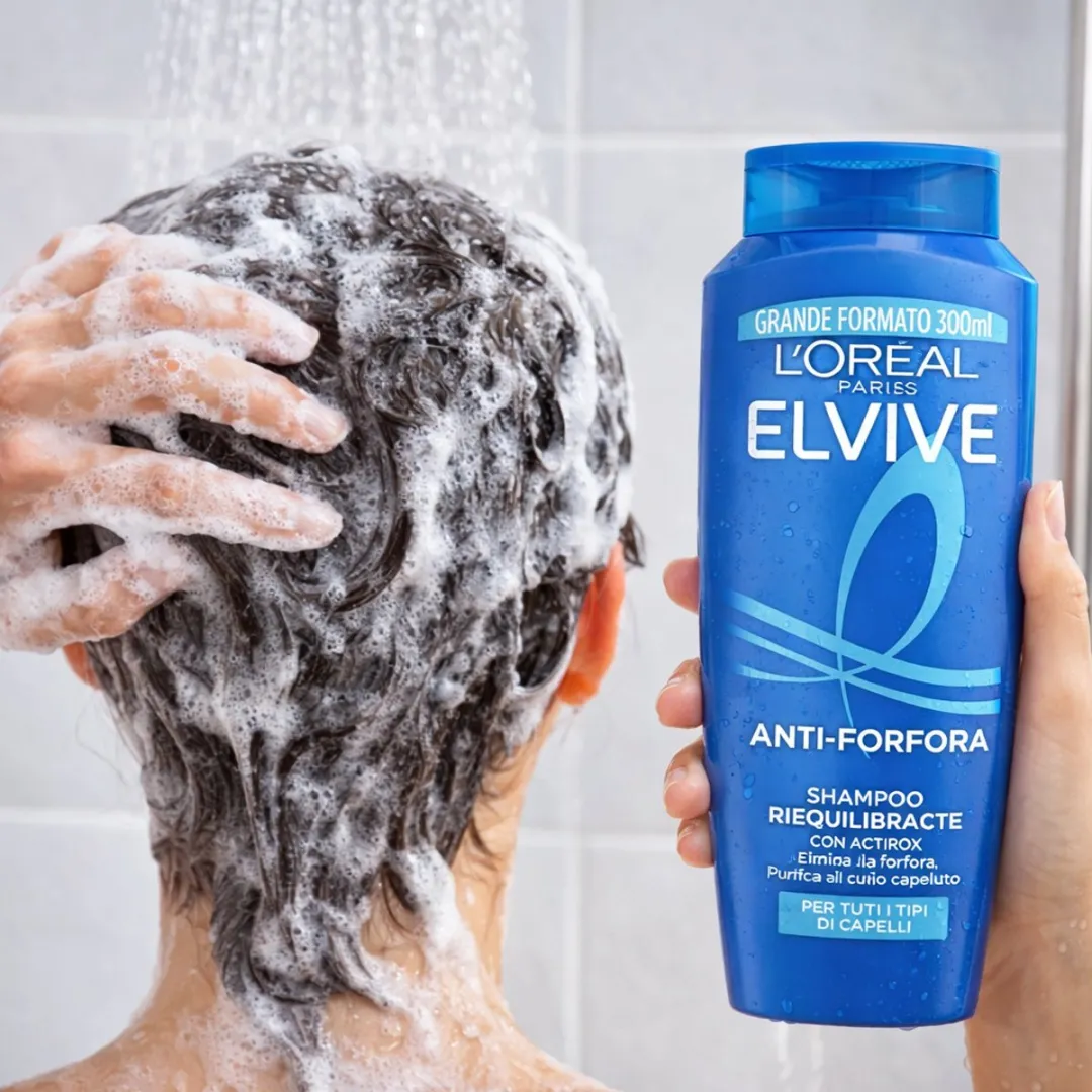 L'Oréal Elvive Anti-Roos Shampoo 300ml - 6 Stuks - afbeelding 6 van 6