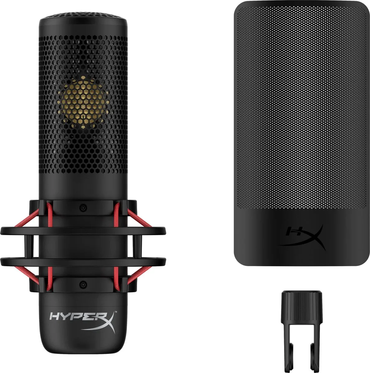 HyperX ProCast Large Diaphragm Condensator Microfoon - Zwart