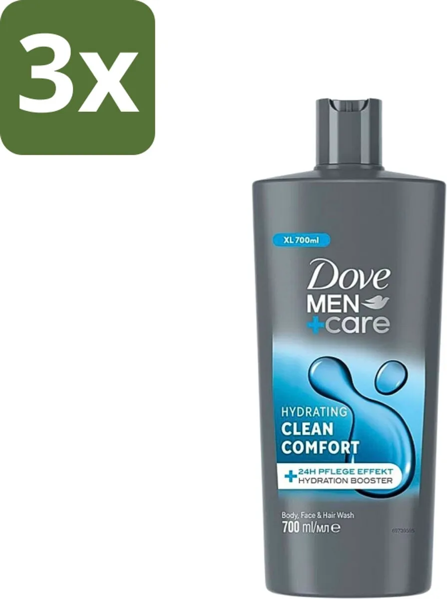 Dove Men+Care Clean Comfort 3-in-1 Douchegel 2100ml