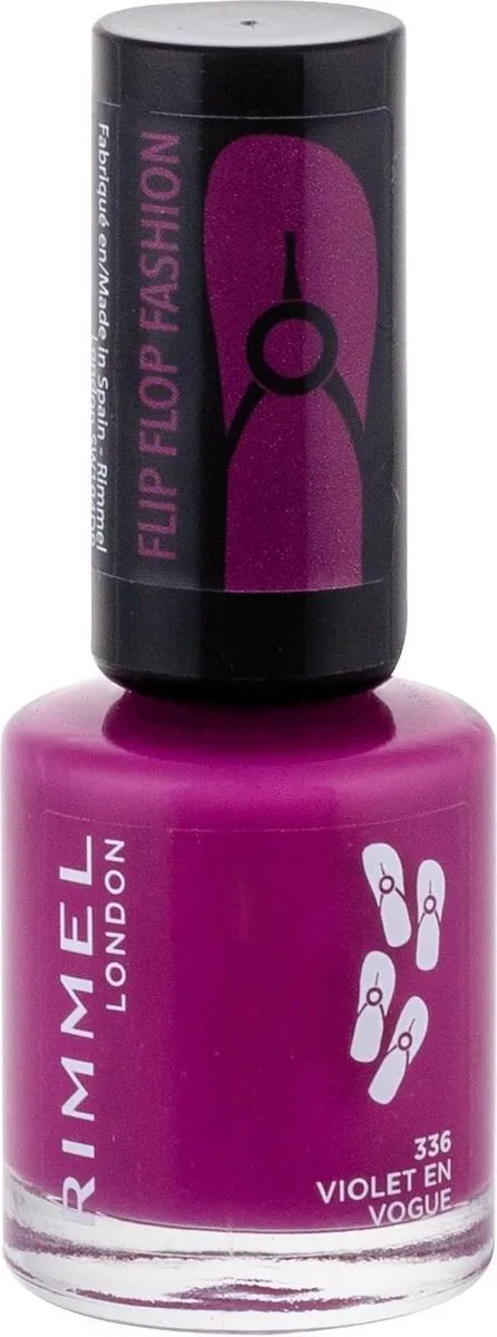 Rimmel London 60 Seconds Flip Flop Shades Nagellak 8ml - Violet en Vogue