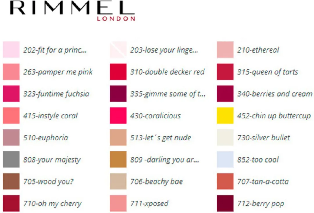 Rimmel London 60 Seconds Flip Flop Shades Nagellak 8ml - Violet en Vogue
