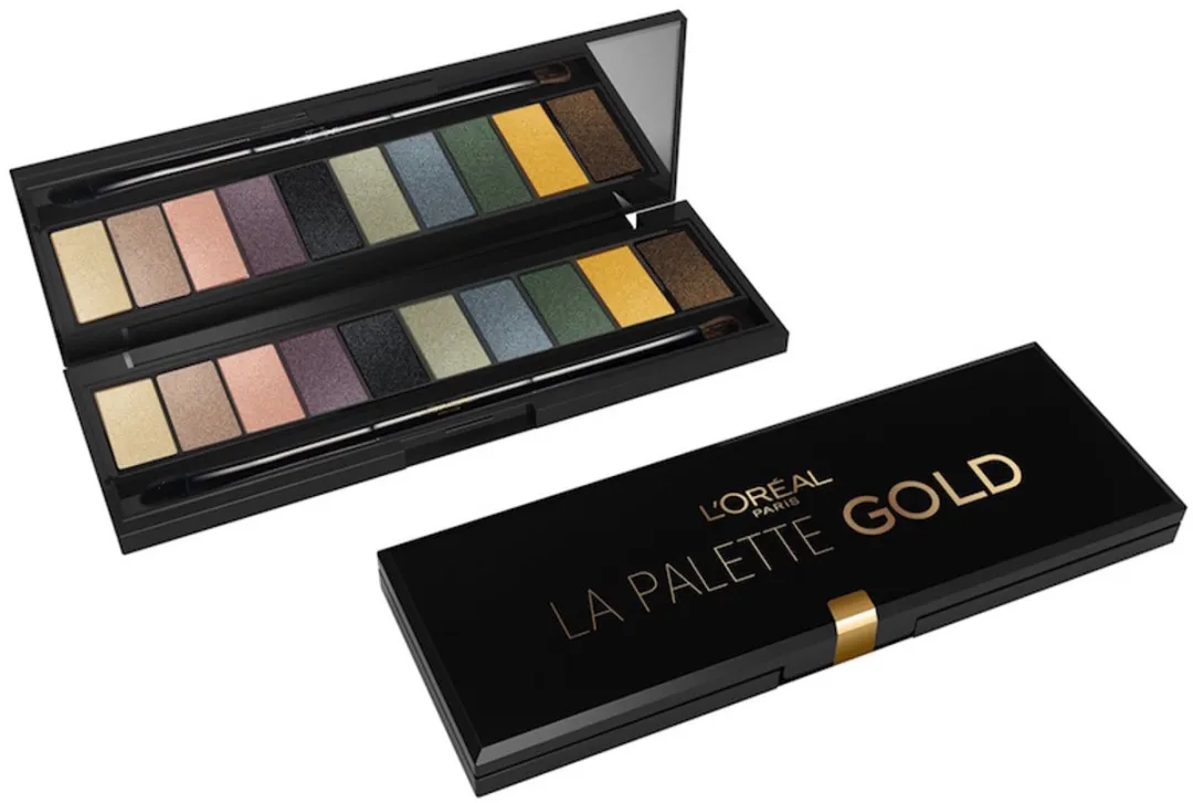L'Oréal Paris Make-Up Designer Color Riche La Palette Gold - 10 Oogschaduwen