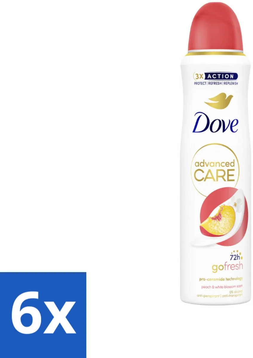 Dove Deodorant Spray Perzik & Witte Bloesem