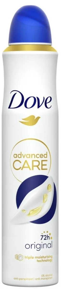 Dove Deodorant Spray Advanced Care 200ml - 5x200ml