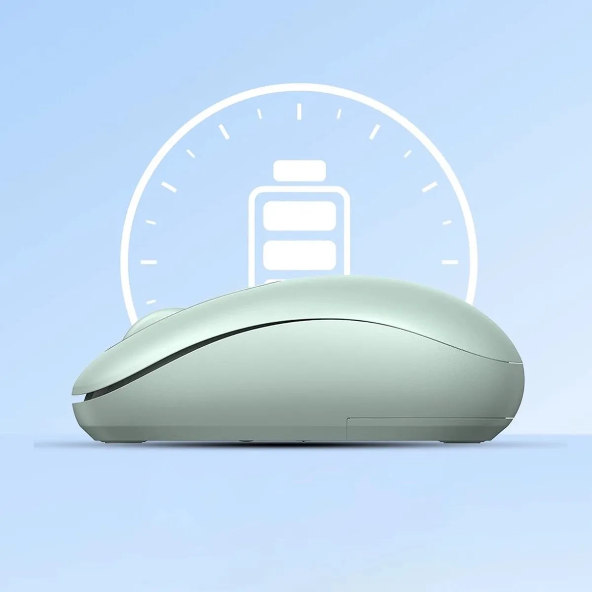 Ugreen MU105 Draadloze USB-muis - Groen - afbeelding 6 van 6