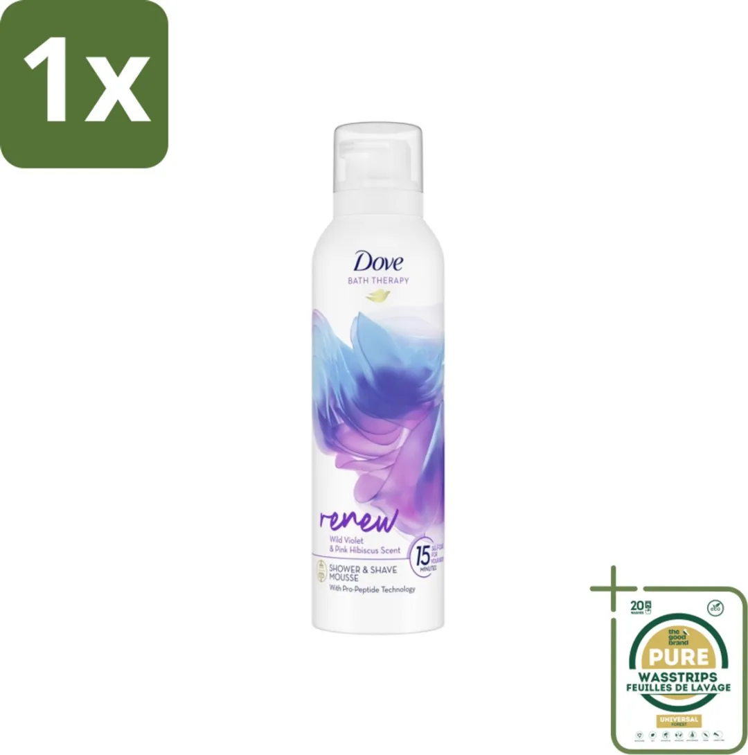 Dove Bath Therapy Renew Douche & Scheerschuim 250ml