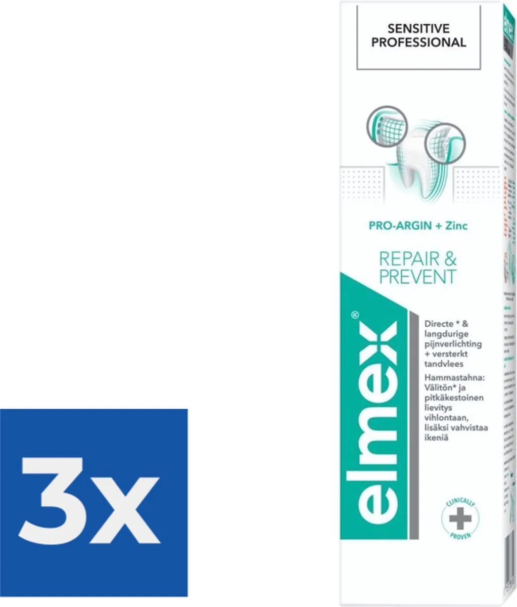 Elmex Sensitive Professional Tandpasta Repair & Prevent 75ml