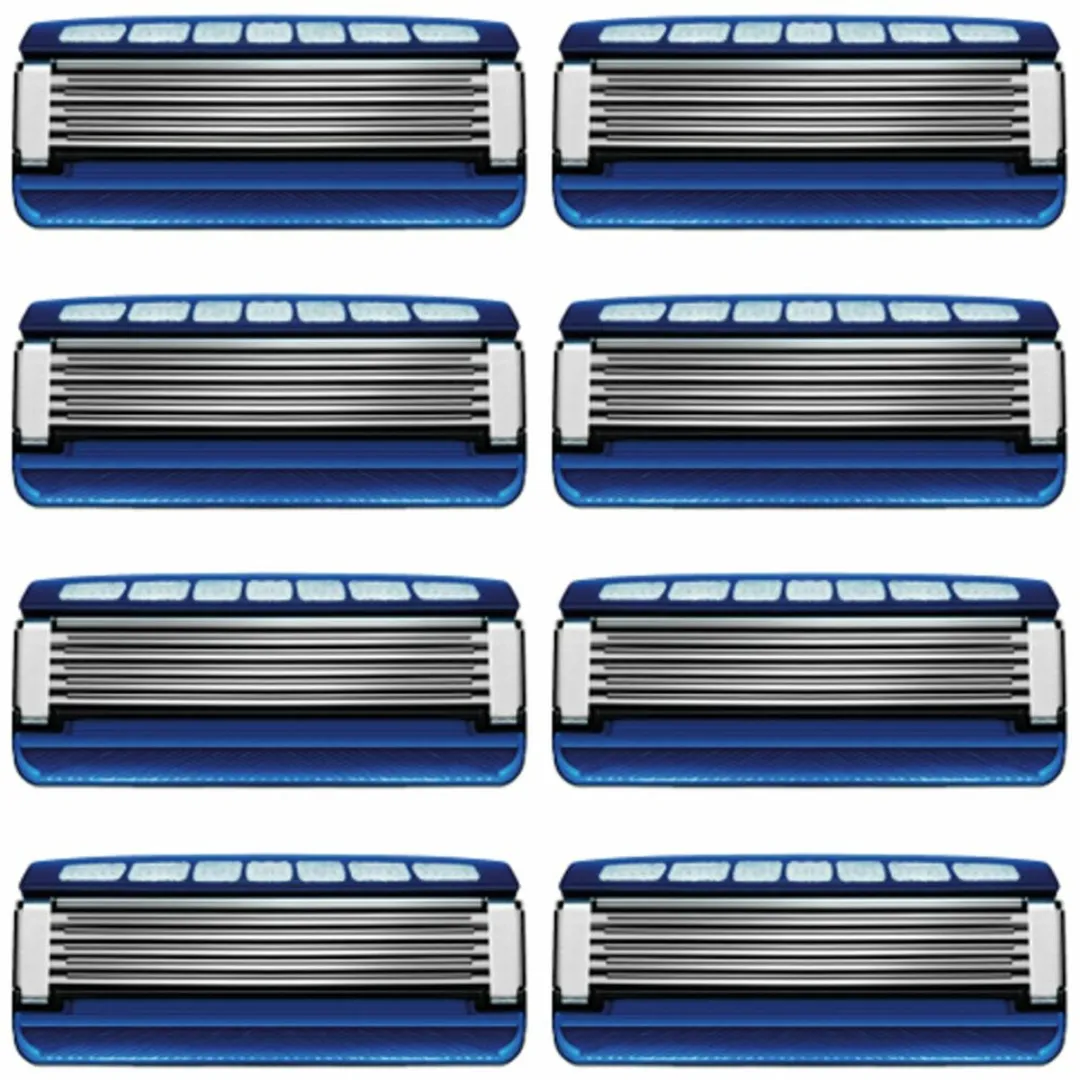 Wilkinson Sword Hydro 5 Navulmesjes Blauw - 8 Stuks