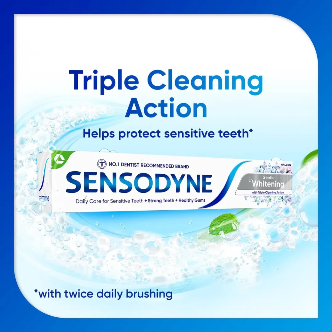 Sensodyne Gentle Whitening Tandpasta - 9x75ml