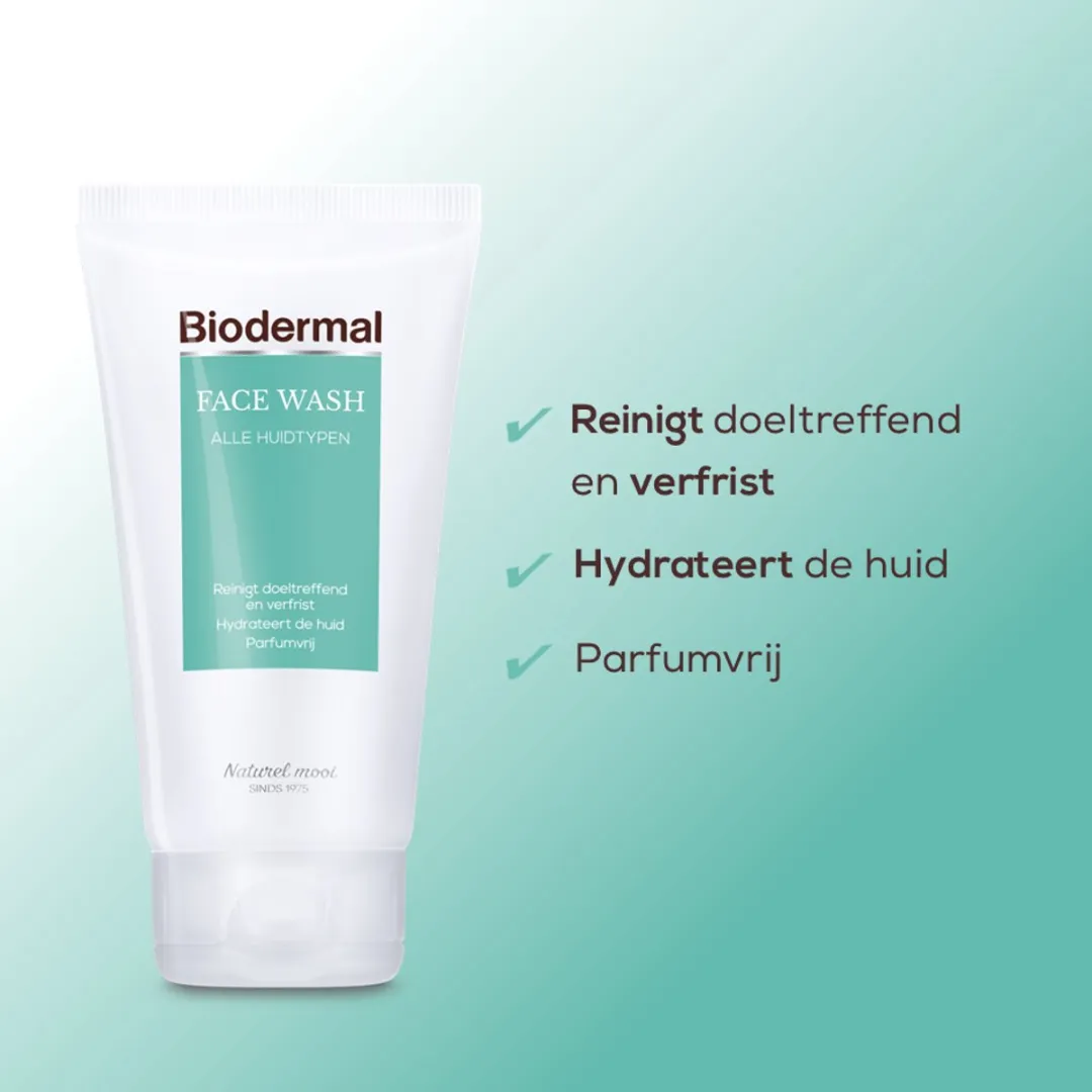 Biodermal Face Wash Gezichtsreiniger 150ml