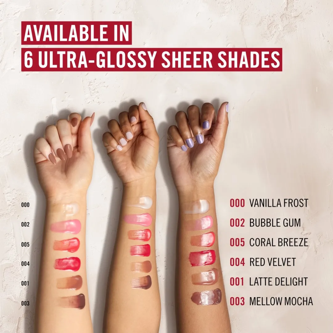 Rimmel Oh My Gloss! Butter Me Up Lip Butter 001 Latte Delight - 15ml - afbeelding 6 van 6
