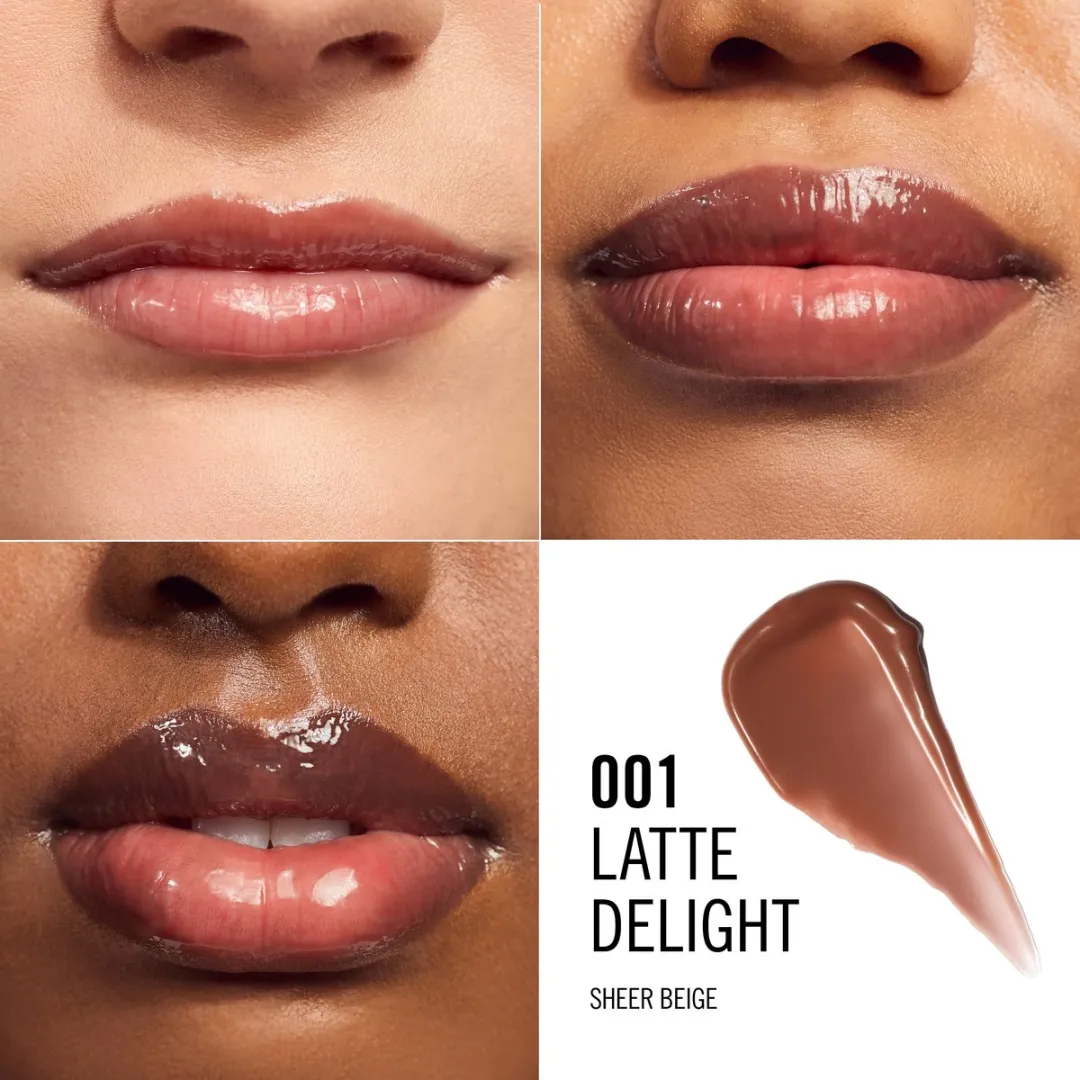 Rimmel Oh My Gloss! Butter Me Up Lip Butter 001 Latte Delight - 15ml
