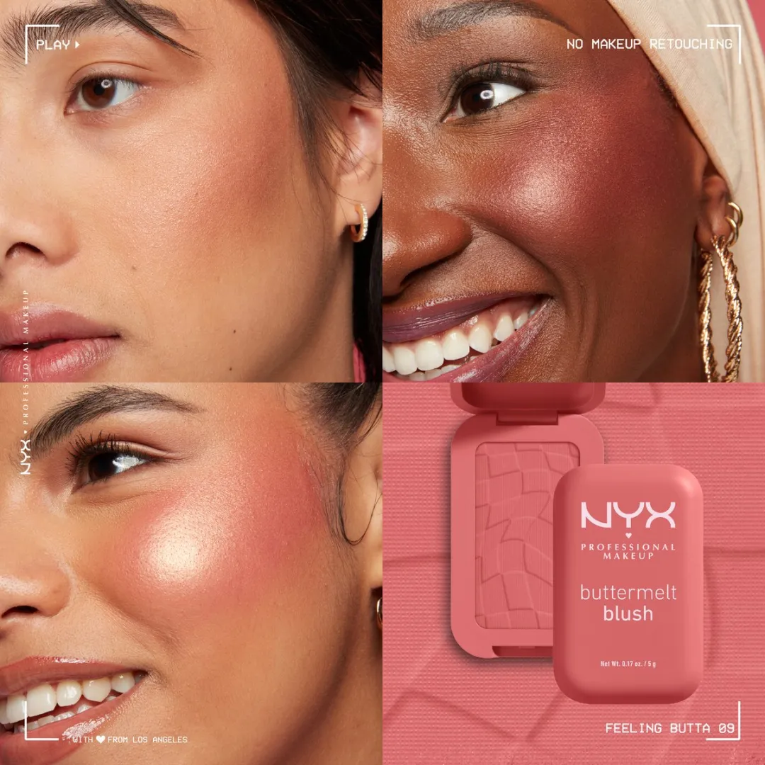 NYX Buttermelt Blush Feeling Butta - 5g
