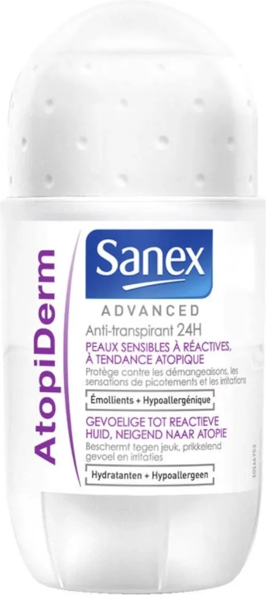 Sanex Advanced Gevoelig Deodorant Roller 50ml