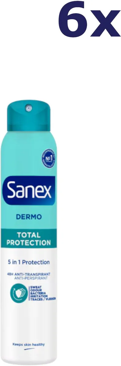 Sanex Deo Spray Dermo Total Protection 150ml