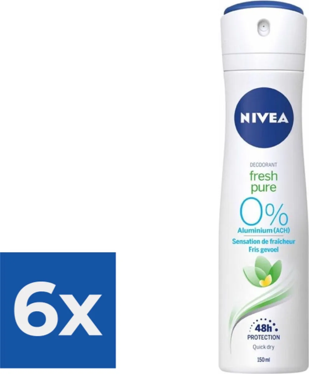 NIVEA Deodorant Spray Pure & Natural Jasmine 150ml