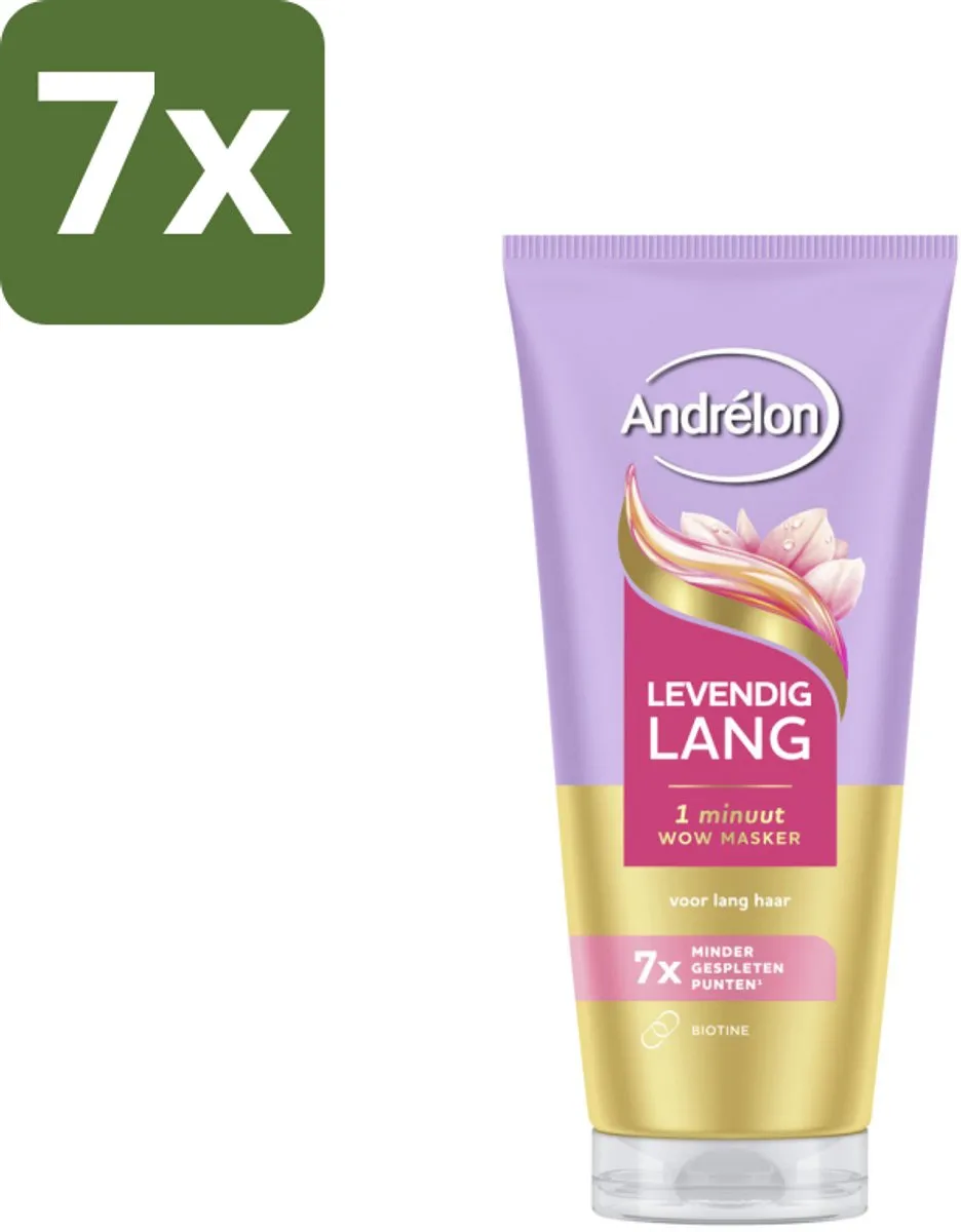 Andrélon Levendig Lang Haarmasker 180ml
