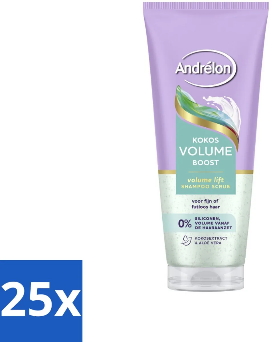 Andrélon Kokos Volume Boost Shampoo Scrub 200ml