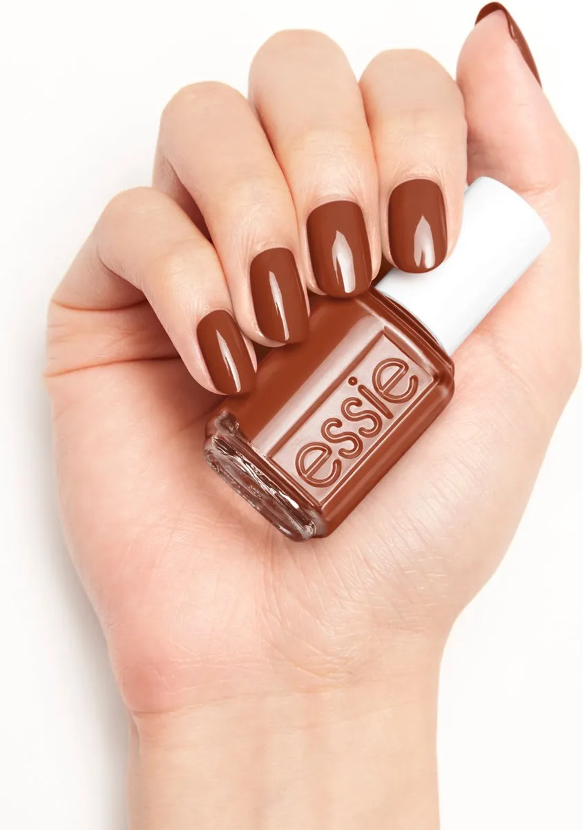 essie Row With The Flow Nagellak - Bruin Glanzend 13,5ml