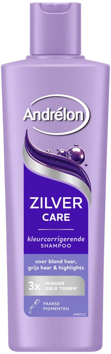 Andrélon Zilver Care Shampoo 250ml - Kleurcorrectie