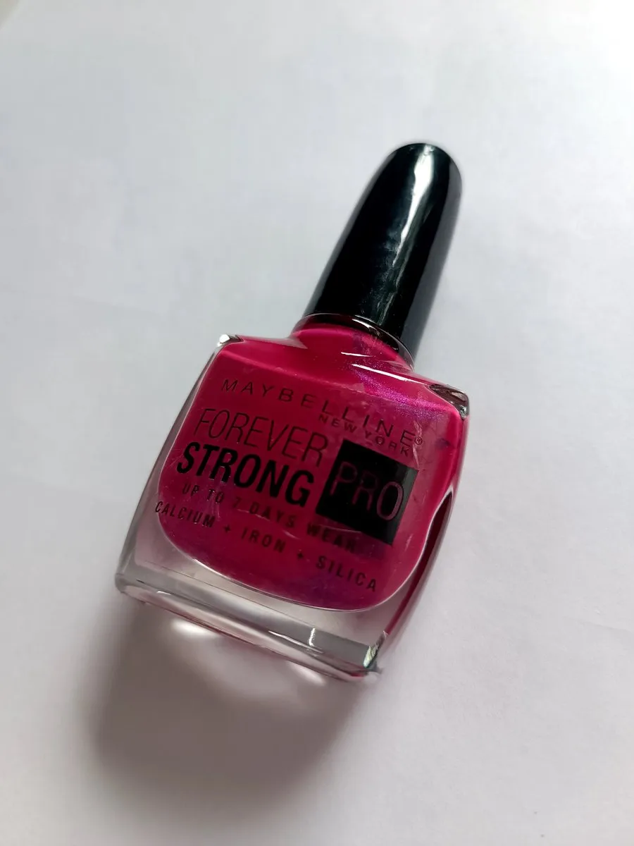 Maybelline Forever Strong Nagellak 185 Cranberry Crush - 10ml - Paars/Turquoise