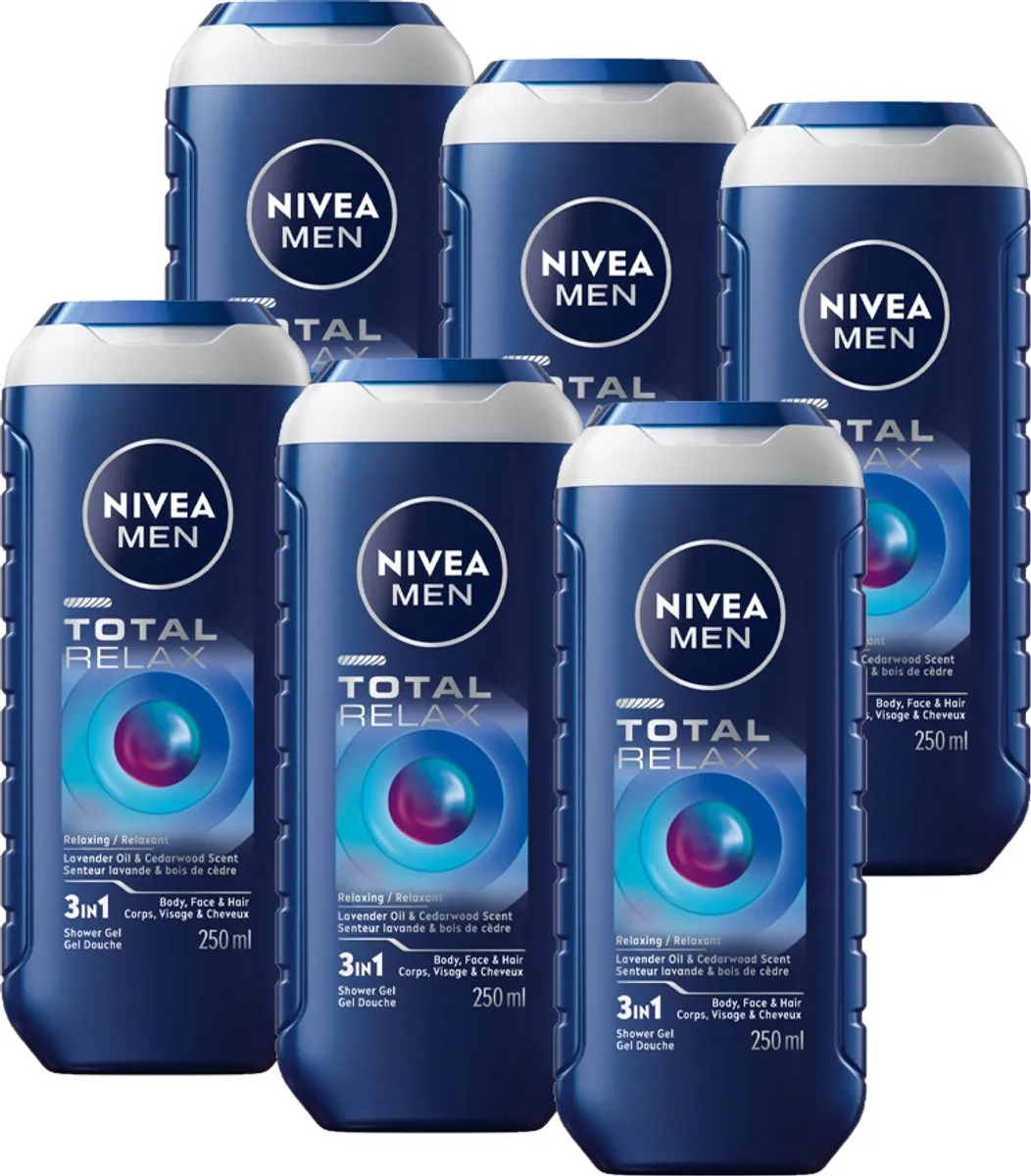 NIVEA MEN Total Relax Douchegel 3-in-1