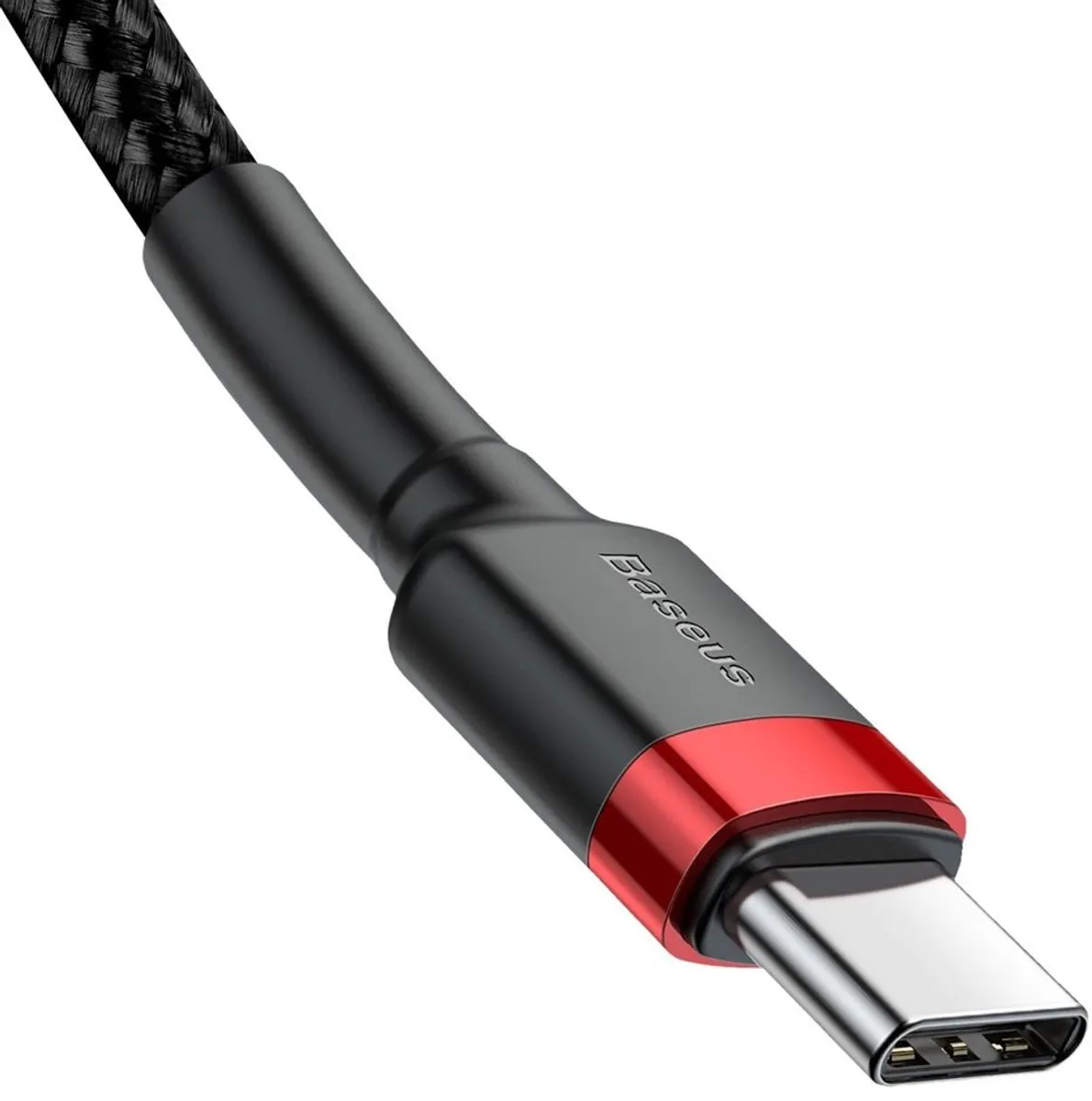 Baseus 4940 USB-C Snellaadkabel 2M - 100W Rood