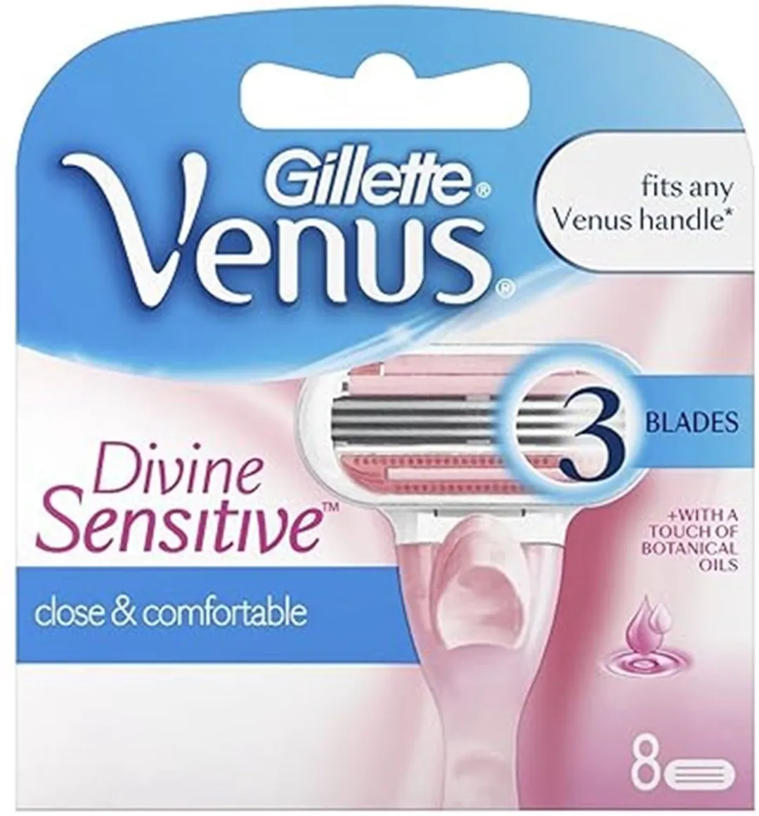 Gillette Venus Divine Scheermesjes 3-delig
