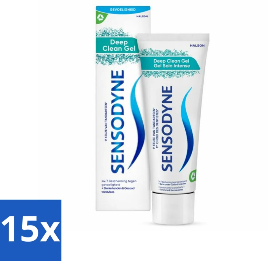 Sensodyne Deep Clean Gel Tandpasta 75ml