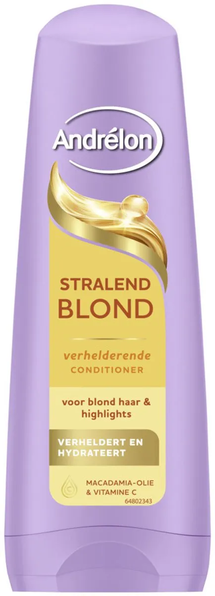 Andrélon Stralend Blond Conditioner 200ml - 24 Stuks