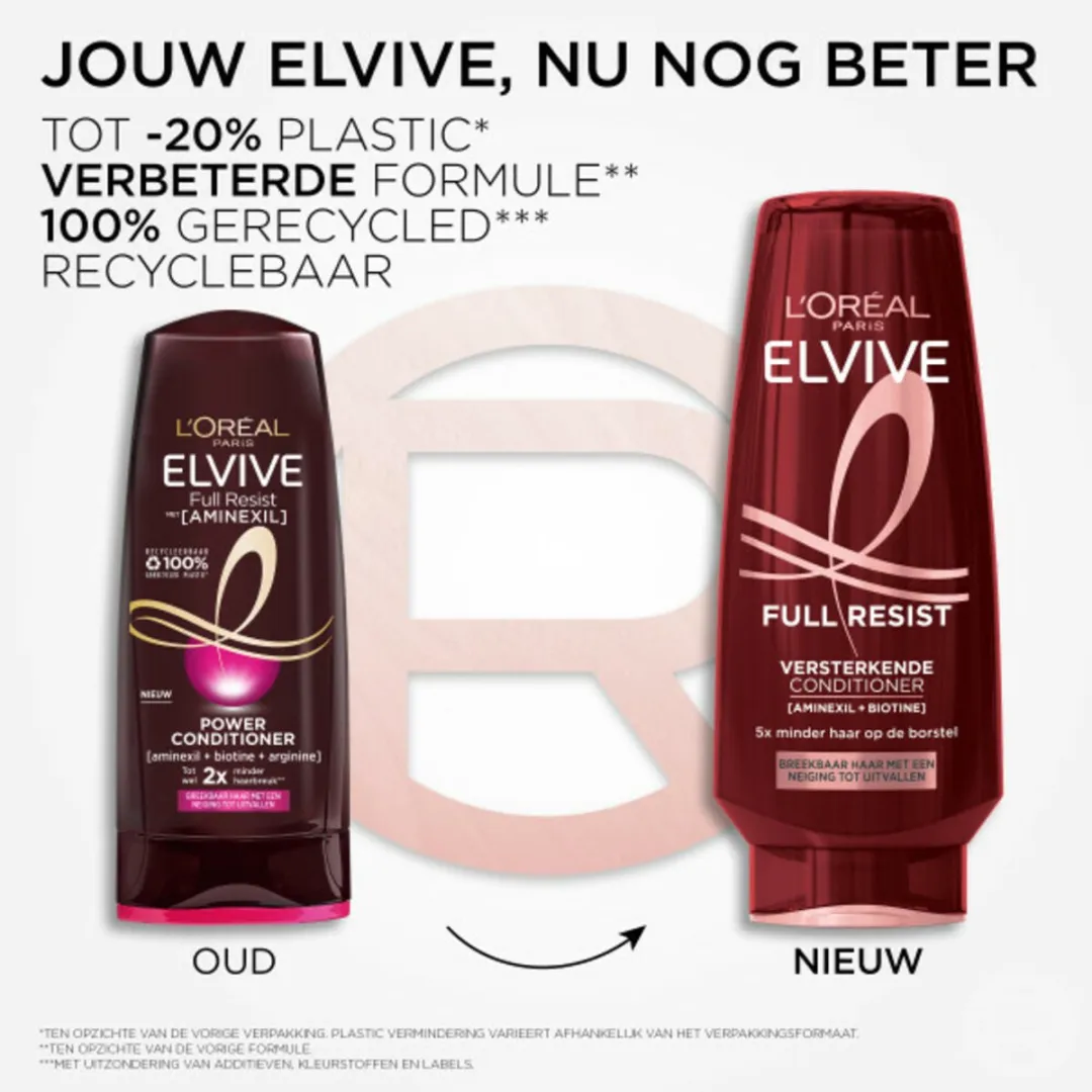 L'Oréal Paris Elvive Full Resist Conditioner 250ml - 2 Stuks