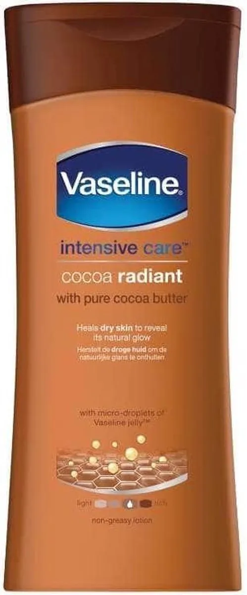 Vaseline Cocoa Radiant Intensive Care Bodylotion 200ml