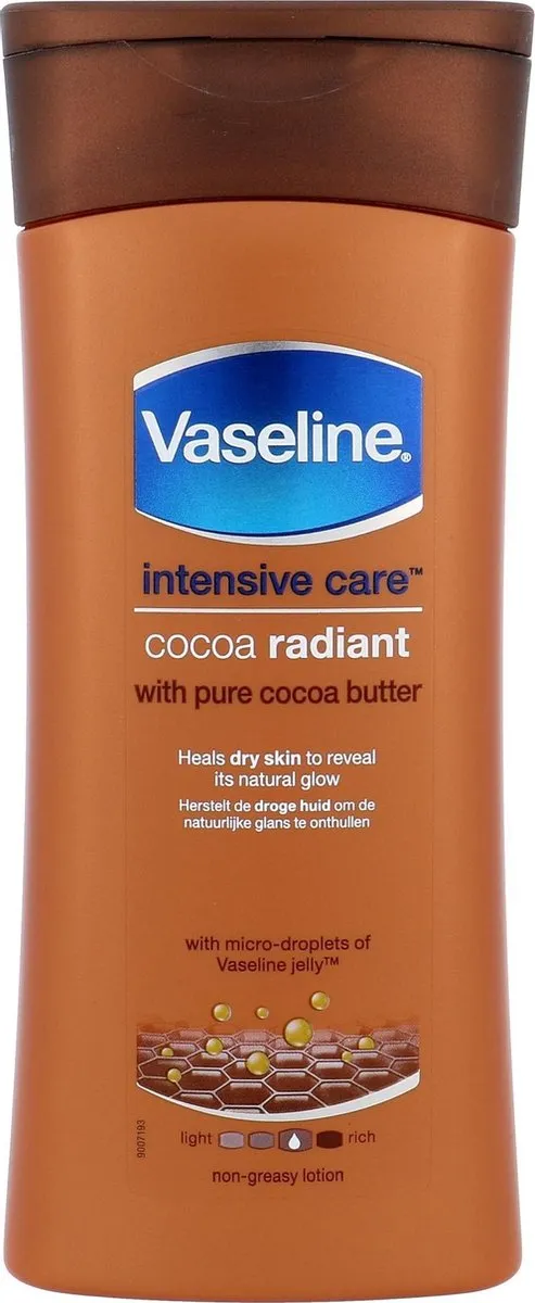 Vaseline Cocoa Radiant Intensive Care Bodylotion 200ml