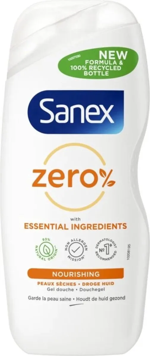 Sanex Zero Droge Huid Douchegel 500ml