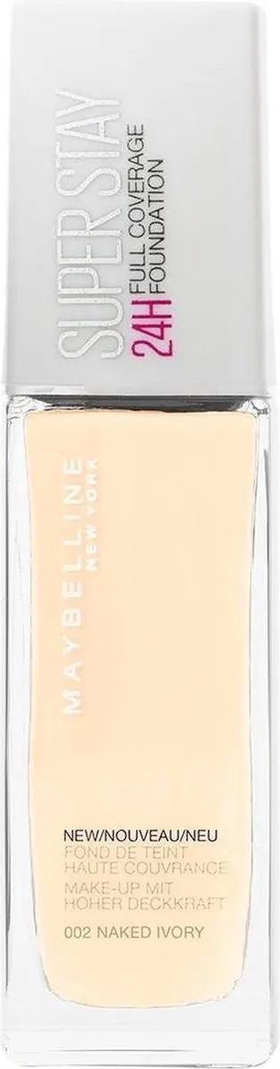 Maybelline SuperStay Full Coverage Foundation 02 Naked Ivory - 30ml