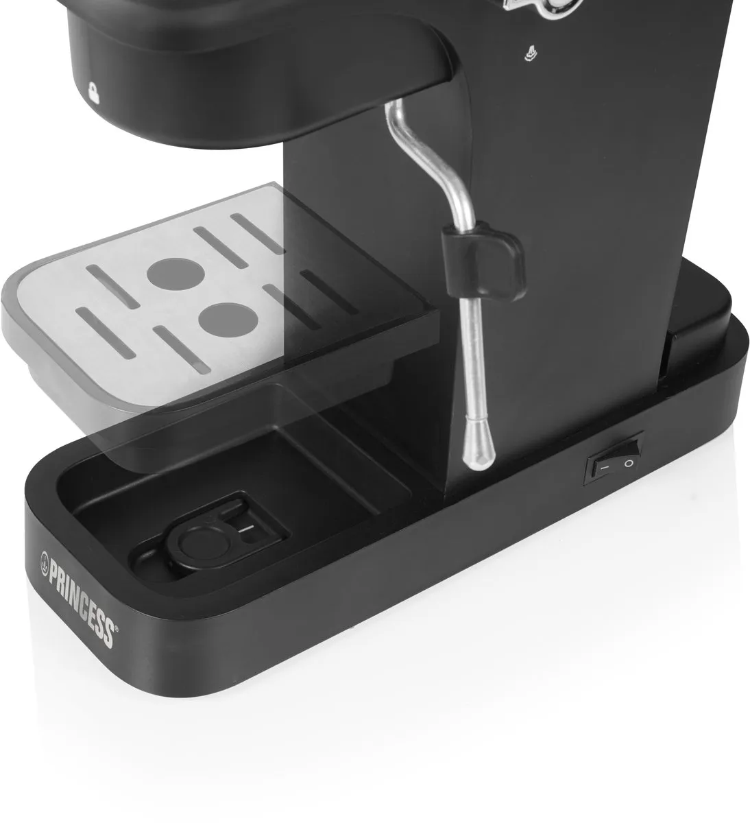 Princess Espresso 249421 - 1400W - 0,8L - Zwart
