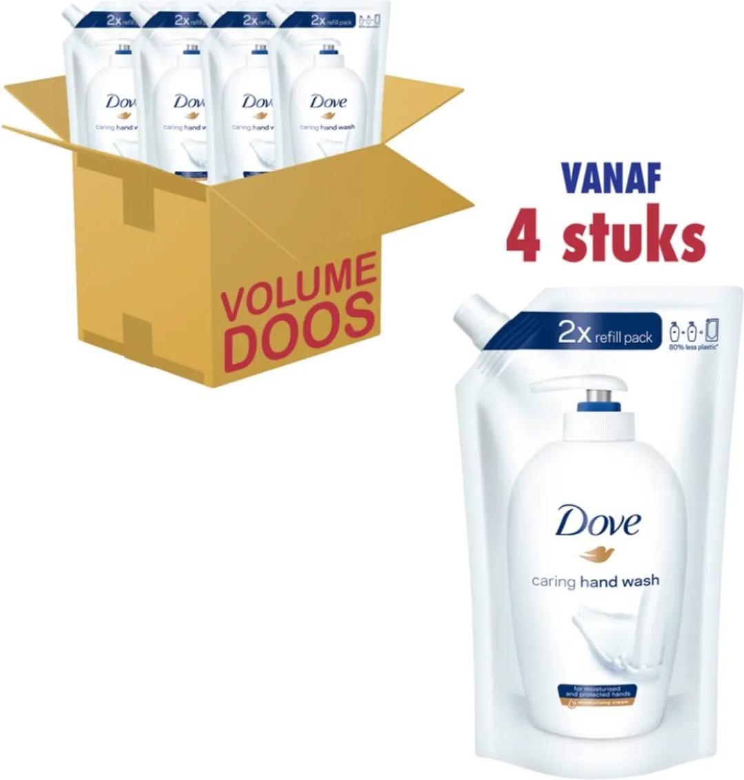 Dove Original Handzeep Navulling 2L (4x500ml)