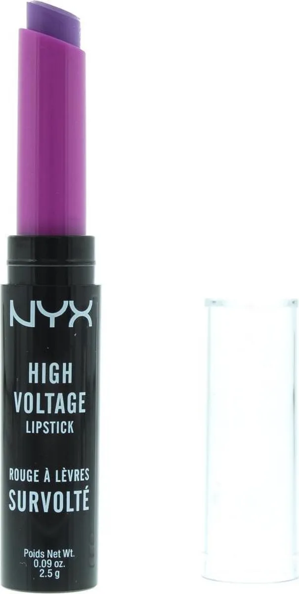 NYX High Voltage Lipstick 08 Twisted - Paars