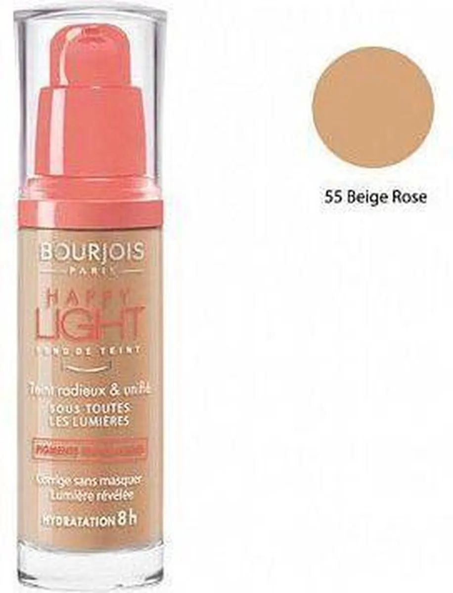 Bourjois Happy Light Foundation 55 Beige Rosé