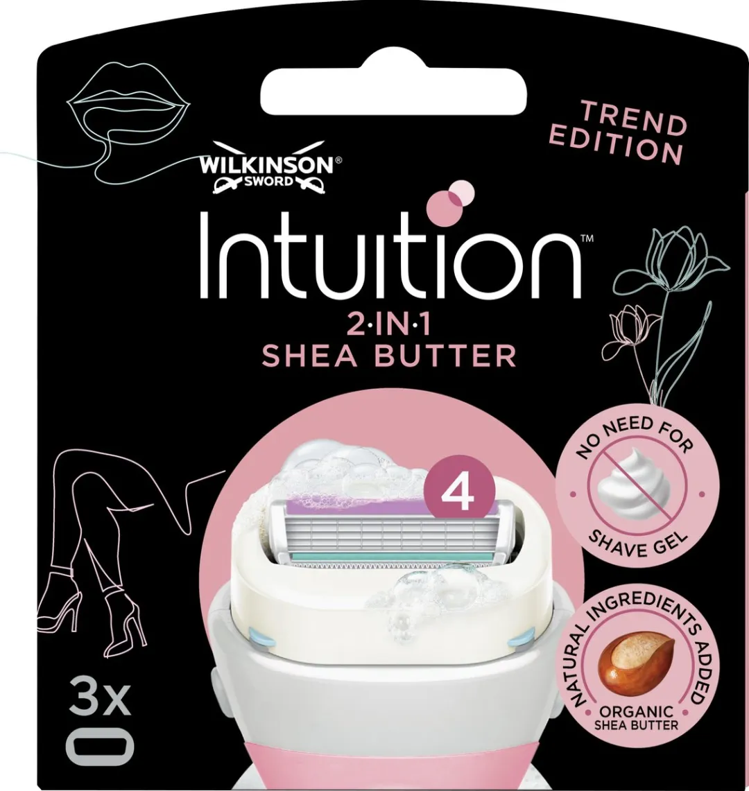 Wilkinson Sword Woman Scheermesjes Intuition Ultra Moisture