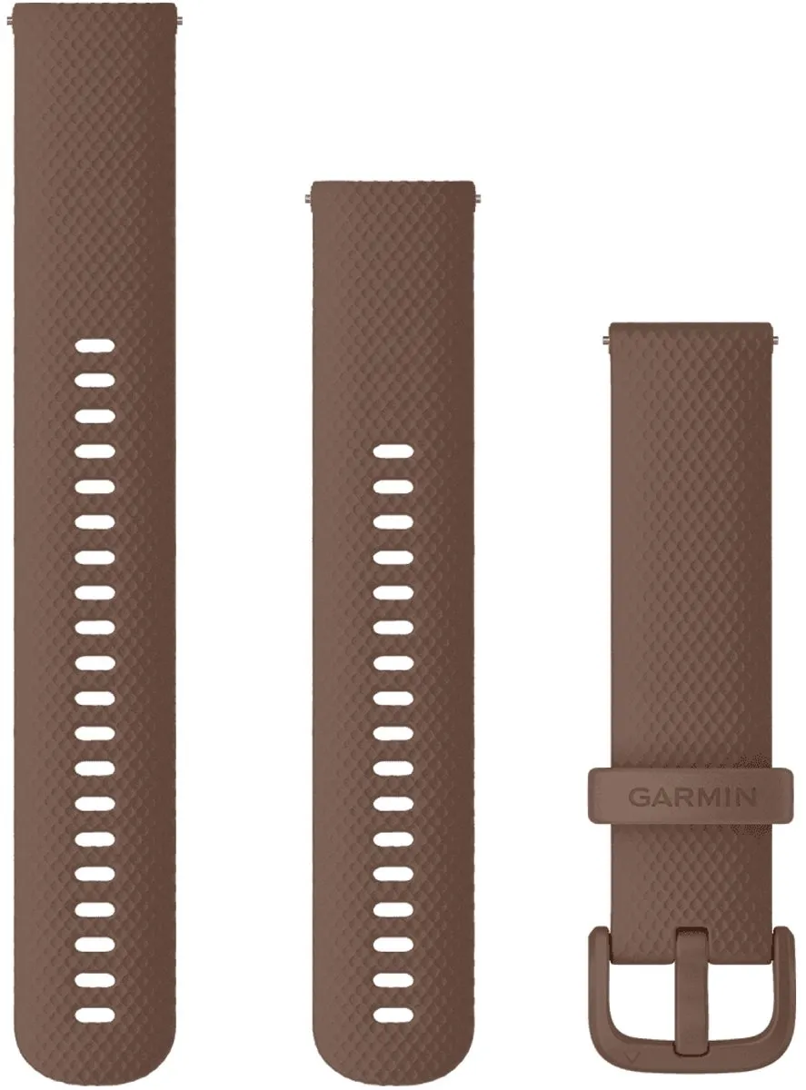 Garmin Cocoa Siliconen Bandje 20mm