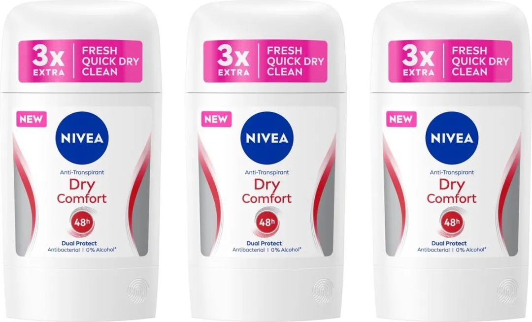 NIVEA Deo Stick Dry Comfort 3x50ml