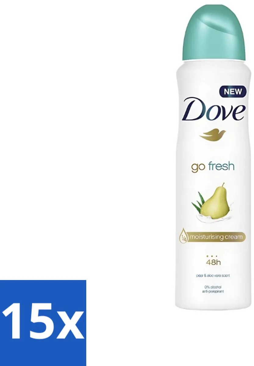 Dove Go Fresh Pear & Aloe Deodorant Spray 250ml
