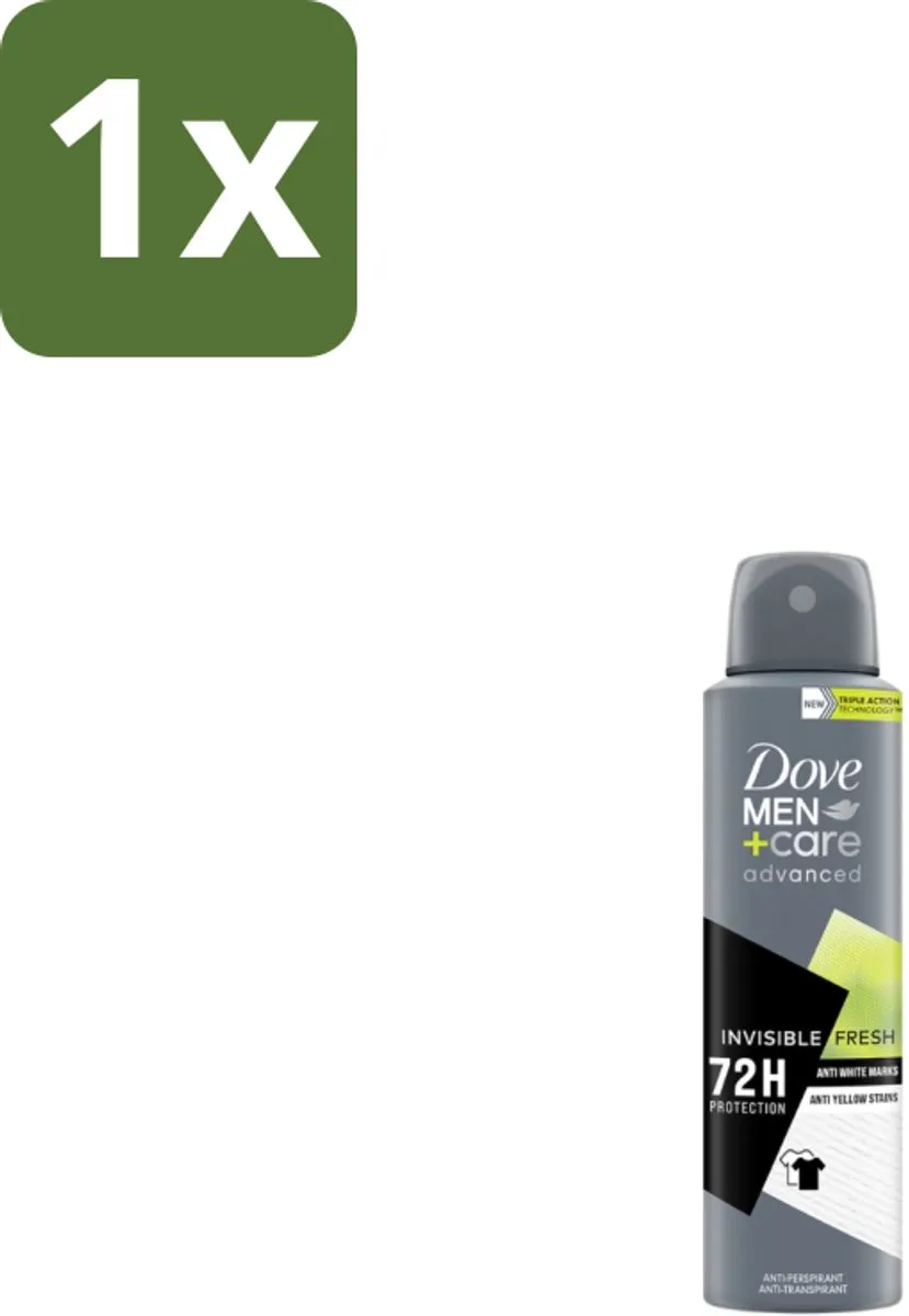 Dove Men+Care Advanced Invisible Fresh Deodorant Spray 150ml