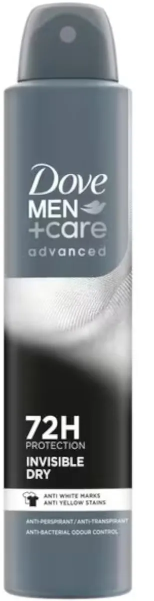 Dove Men+Care Advanced Invisible Dry Deospray 250ml