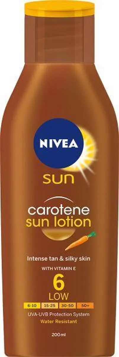 NIVEA SUN Zelfbruiner Versterker Carotene SPF 6 - 200ml