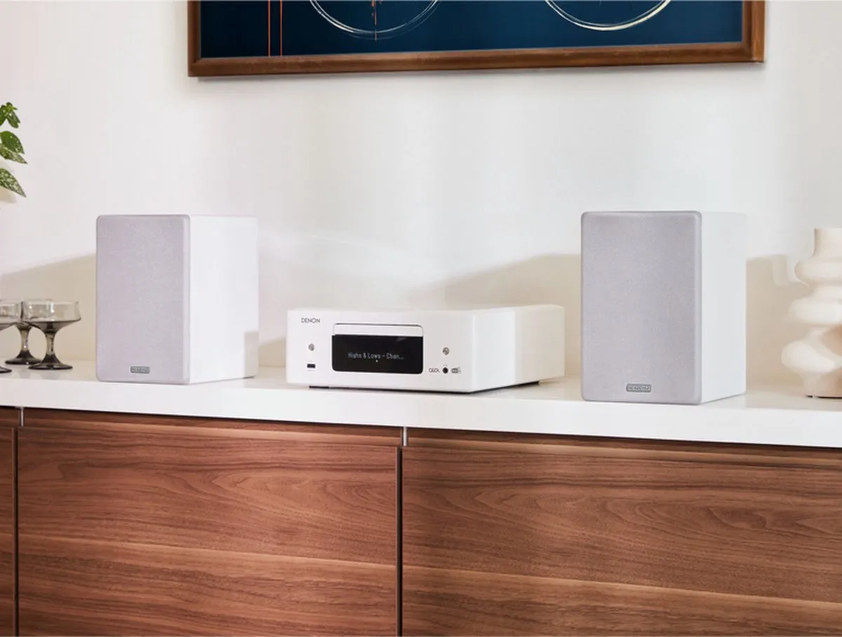 Denon CEOL N-12 DAB+ Hifisysteem - Wit