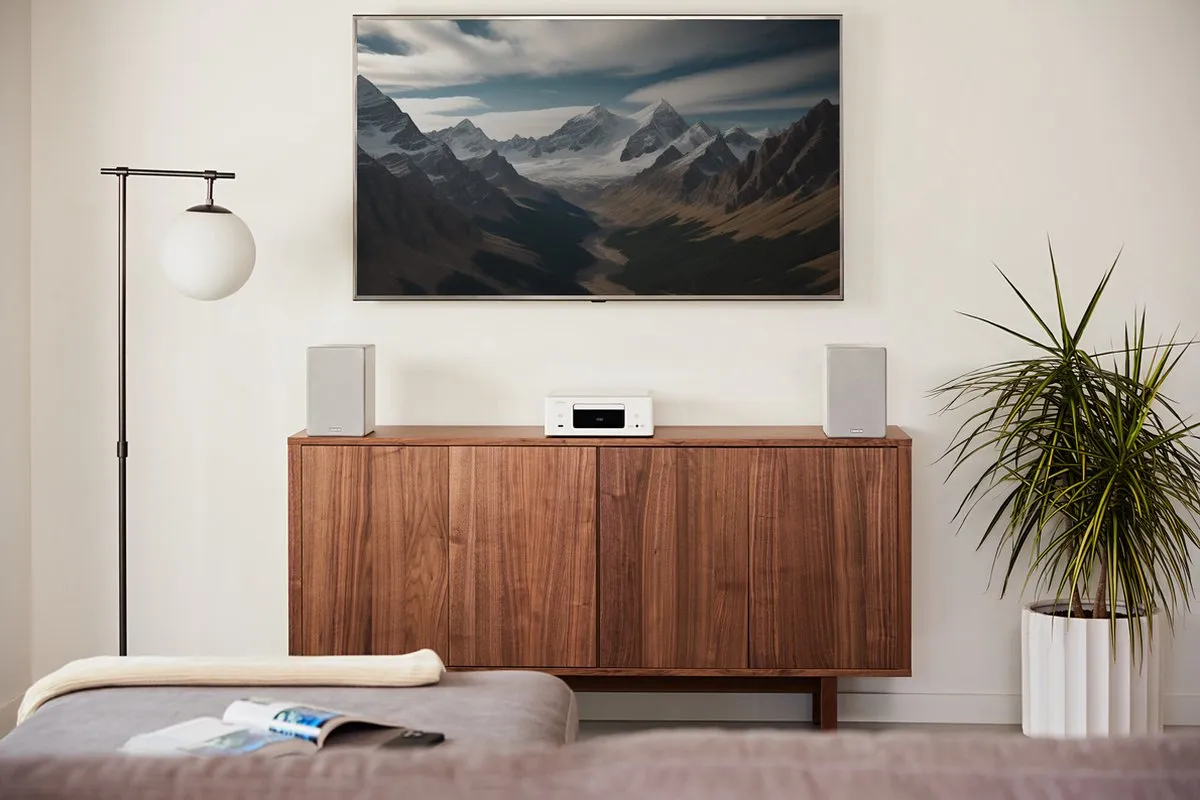 Denon CEOL N-12 DAB+ Hifisysteem - Wit