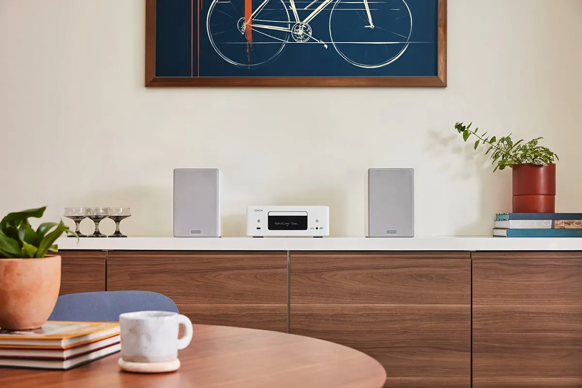 Denon CEOL N-12 DAB+ Hifisysteem - Wit